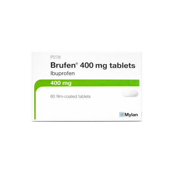 Brufen 400mg Tablets x 60 tabs (POM)