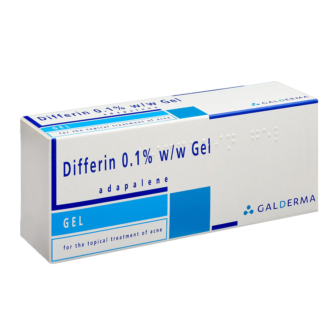 Differin 0.1% Gel 30g (Adapalene 0.1%) (POM)
