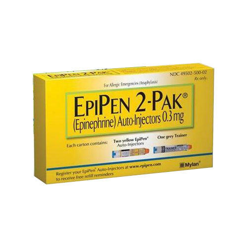 Epipen 300mcg Pre-Filled Pen x 2 (POM)