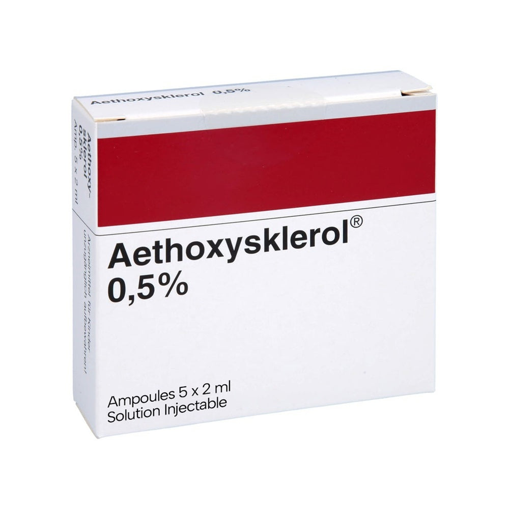 Aethoxysklerol 0.5% 2ml x 5 (ULM)