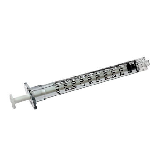 BD Luer-Lok Syringes 1ml Plastipak (301283/309628)-100