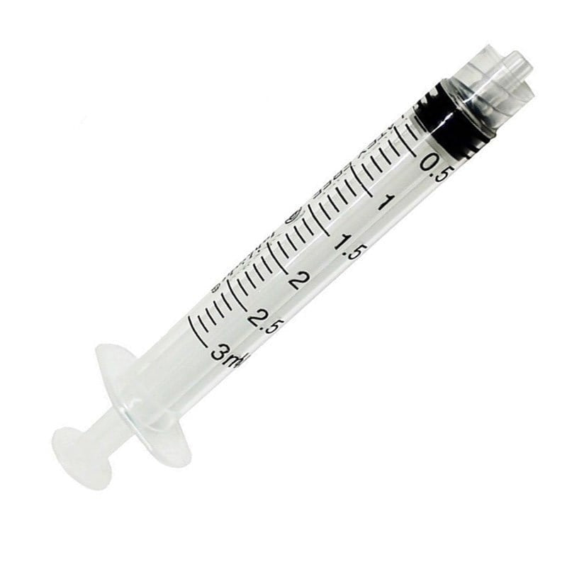 BD Luer-Lok Syringes 3ml Plastipak (300910/309658)- 200