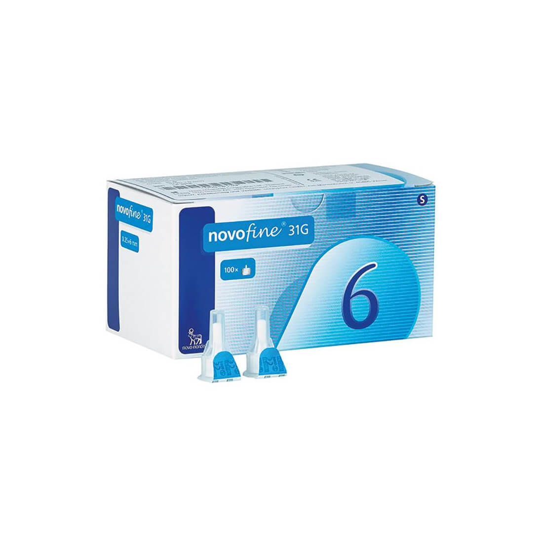 Novofine Needles 31G X 6mm (100)