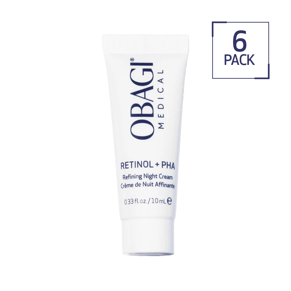 Obagi Retinol + PHA Refining Night Cream 10 ml Sample x 6