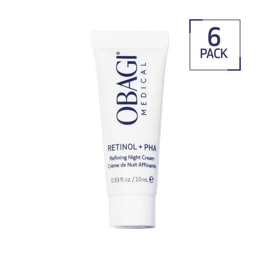 Obagi Retinol + PHA Refining Night Cream 10 ml Sample x 6