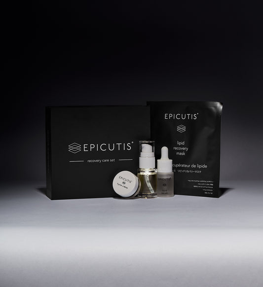 Epicutis Recovery Care Set (Lipid Serum 10ml + Hyvia Crème 5ml + Oil Cleanser 15ml + Lipid Recovery Face Mask 20g)