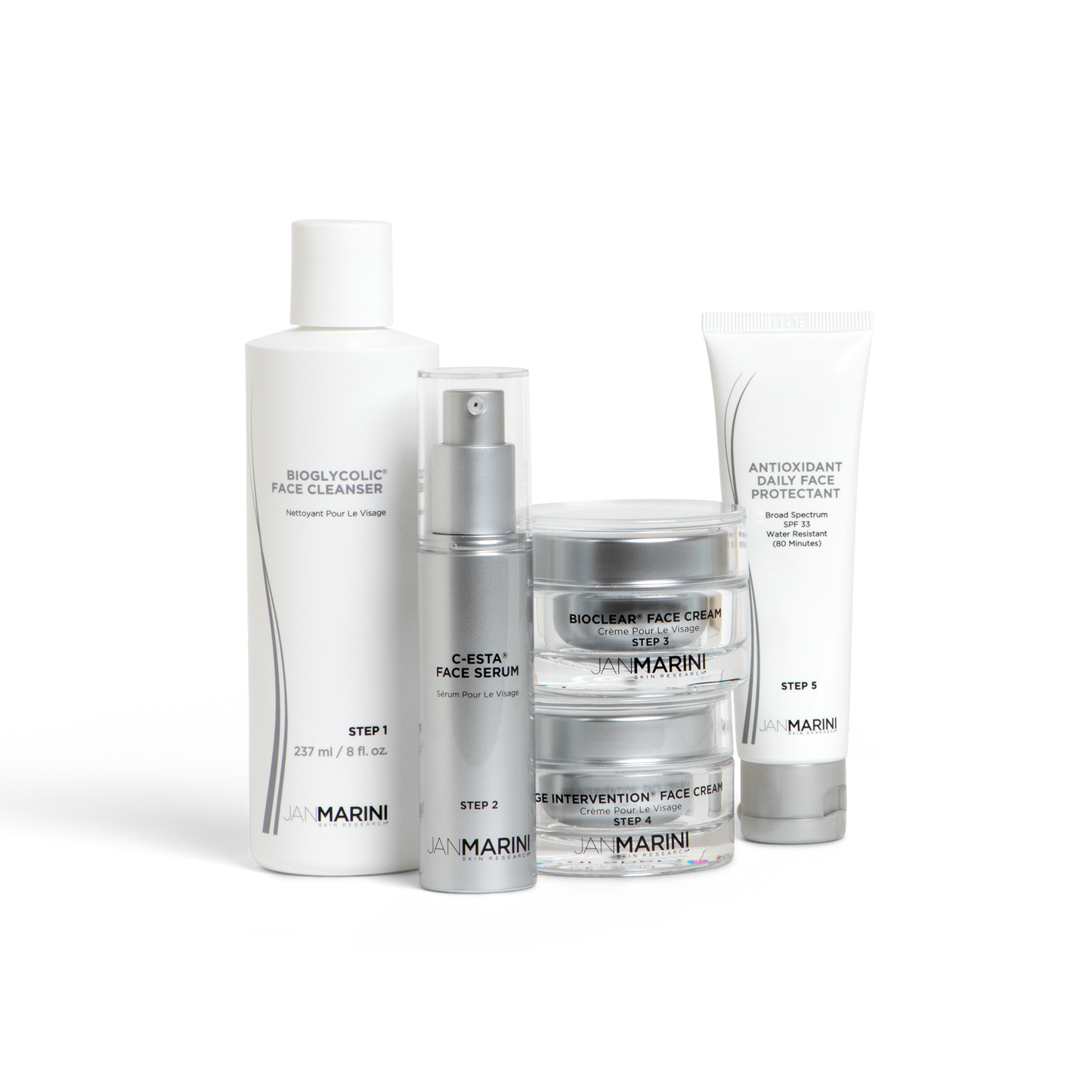 Jan Marini A Skin Care Management System - Dry/Very Dry with Daily Face Protectant SPF 33