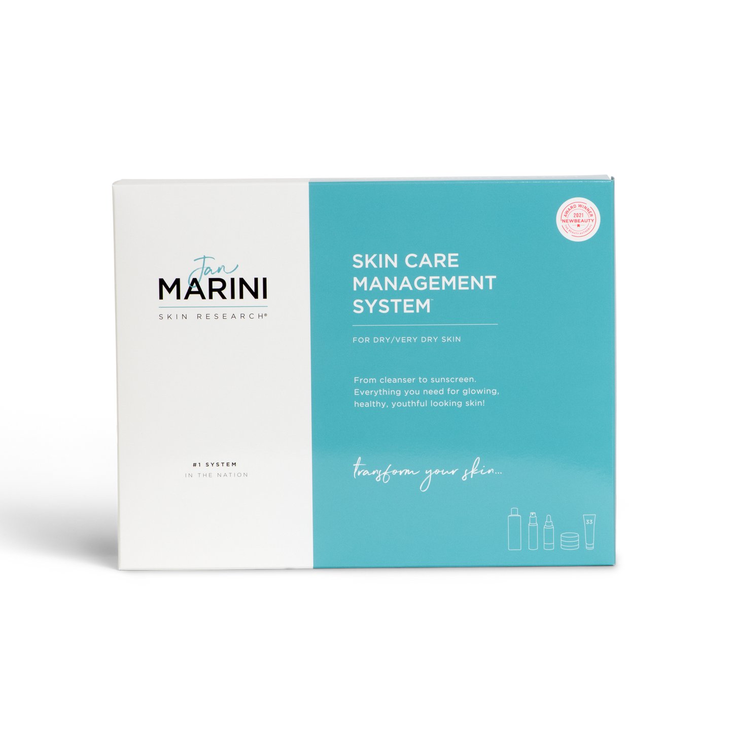 Jan Marini A Skin Care Management System - Dry/Very Dry with Daily Face Protectant SPF 33