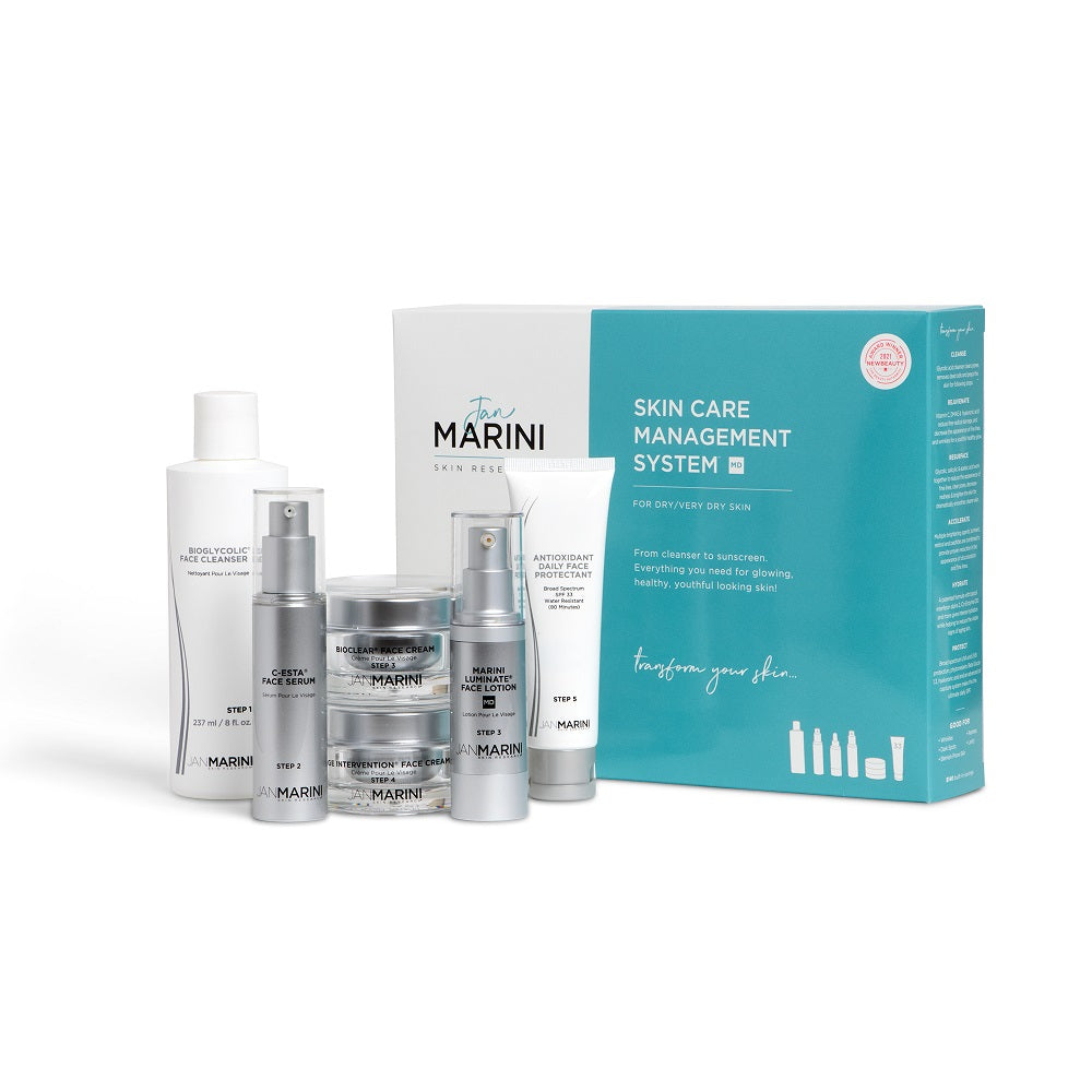 Jan Marini A Skin Care Management System - MD Dry/Very Dry with Daily Face Protectant SPF 33