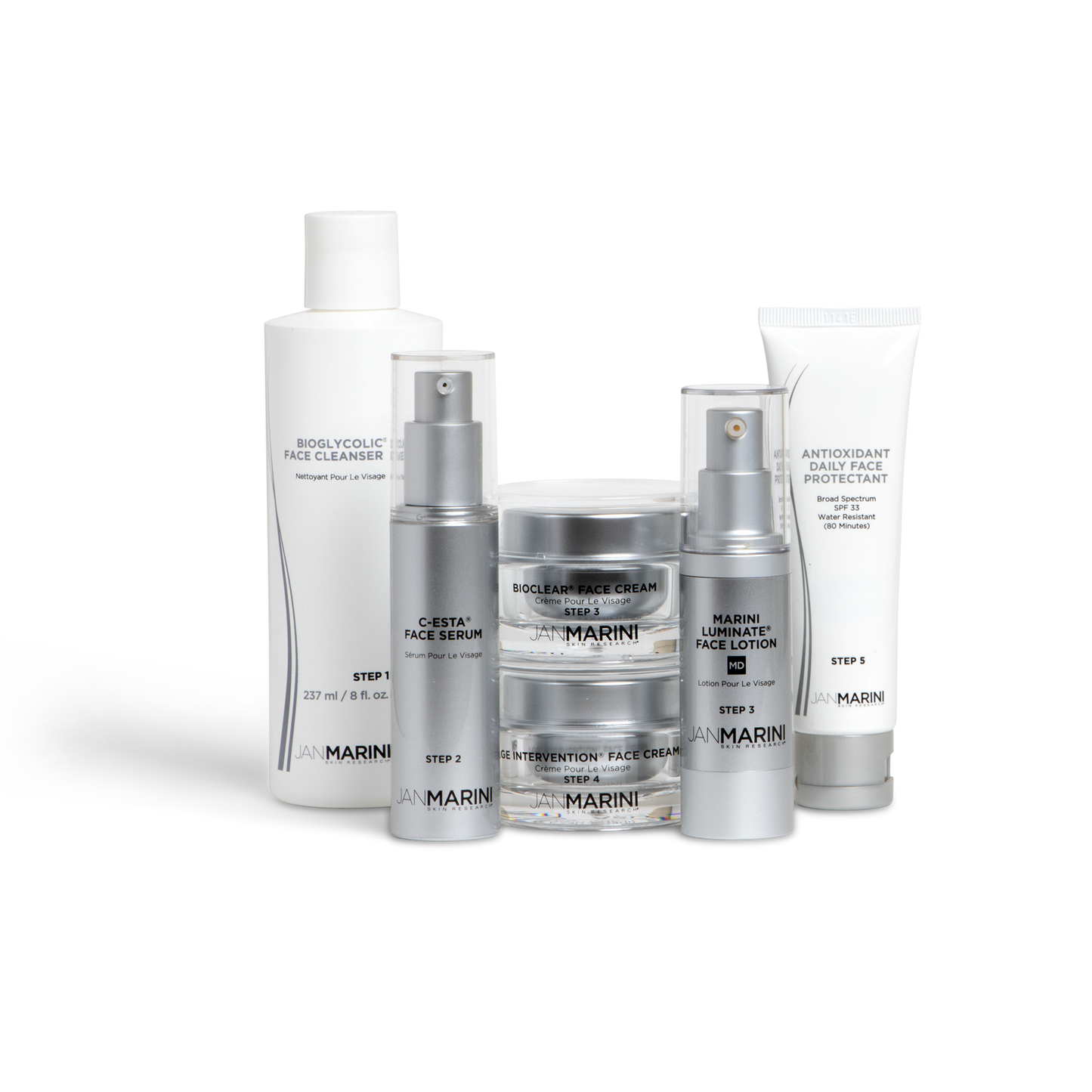 Jan Marini A Skin Care Management System - MD Dry/Very Dry with Daily Face Protectant SPF 33