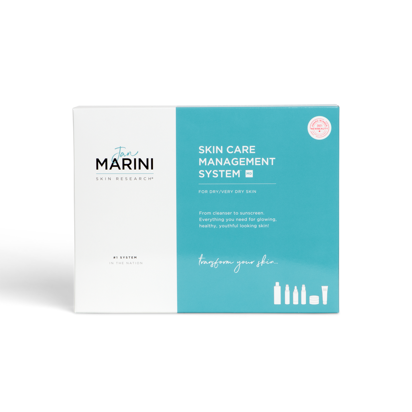 Jan Marini A Skin Care Management System - MD Dry/Very Dry with Daily Face Protectant SPF 33