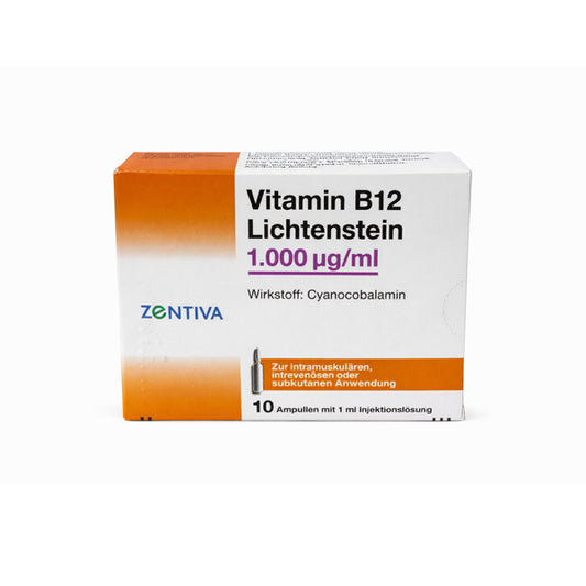 Vitamin B12 (1mg/ml) Injection 10x1ml (ULM)