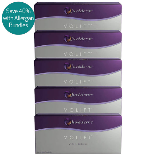 Bundle of Juvéderm Volift with Lidocaine (2x1ml) x 5 Boxes
