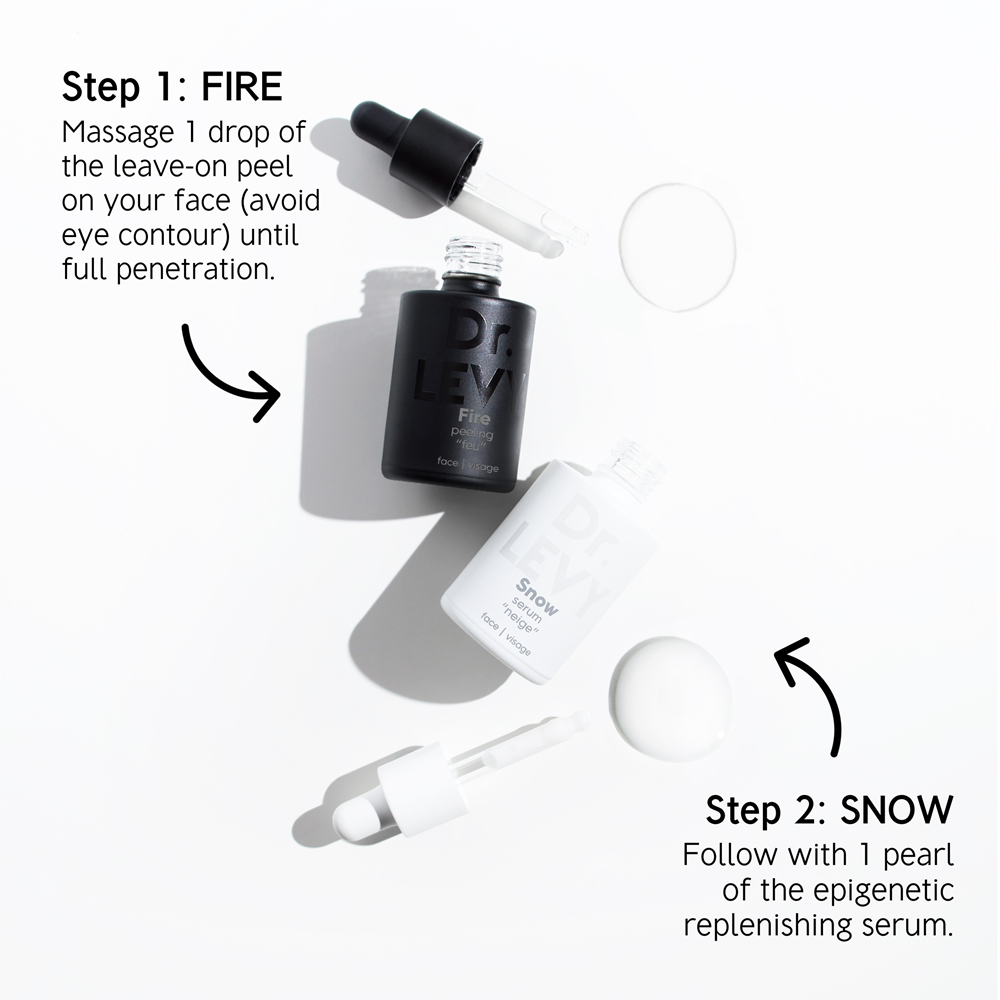 Dr Levy Fire & Snow Peel & Serum (20 Day Protocol 4x10ml)