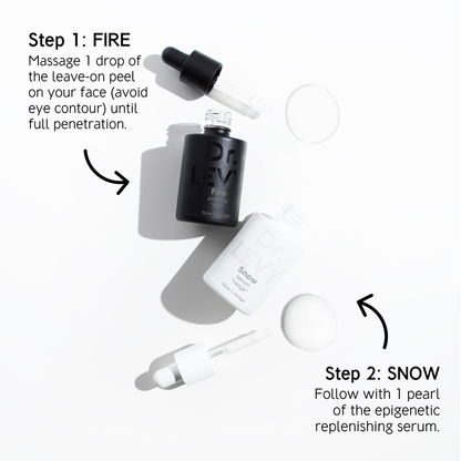 Dr Levy Fire & Snow Peel & Serum (20 Day Protocol 4x10ml)