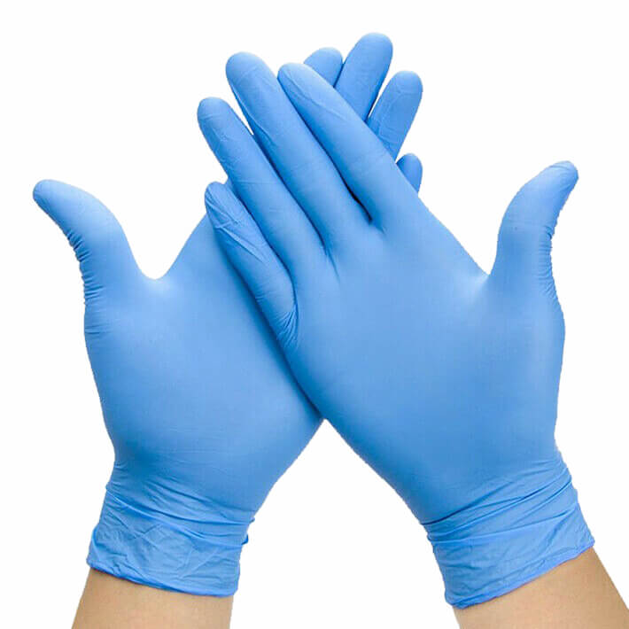 Nitrile Gloves Powder Free (Medium) (100)